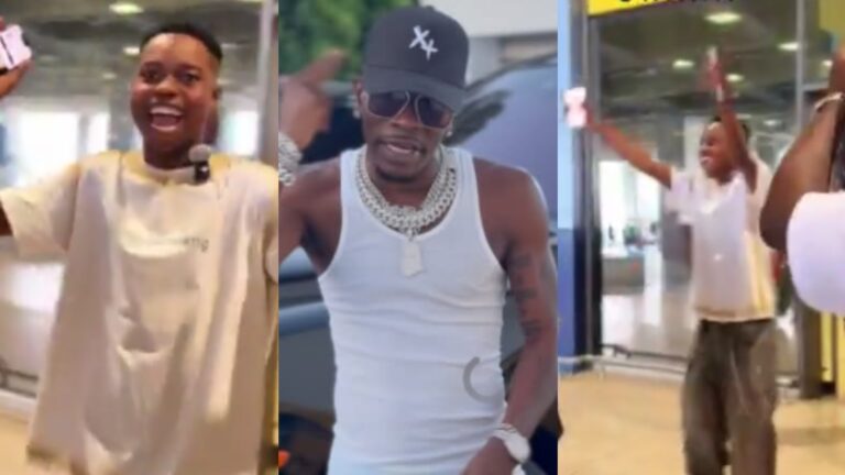 Nigerian TikToker, Peller lands in Ghana to link up with Shatta Wale
