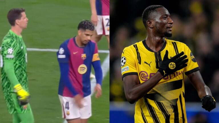 Serhou Guirassy becomes first African player to score a hat trick in UCL quarterfinals following brilliant display in Dortmund’s win over Barcelona