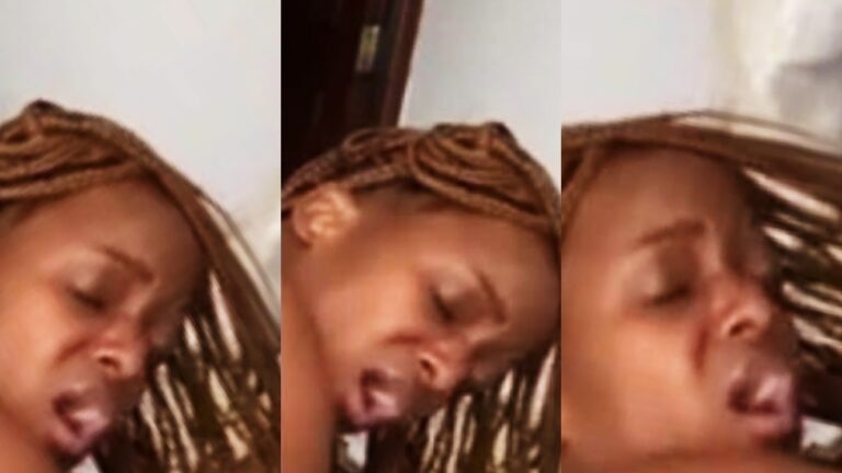 Nigerian Nollywood actress with man video