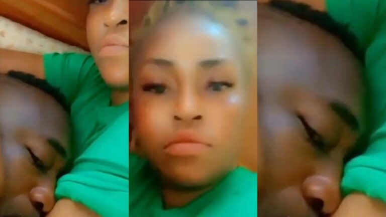 The Ghanaian borga with another mama who is pregnant